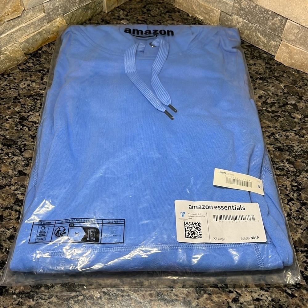 Blue XXL hoodie